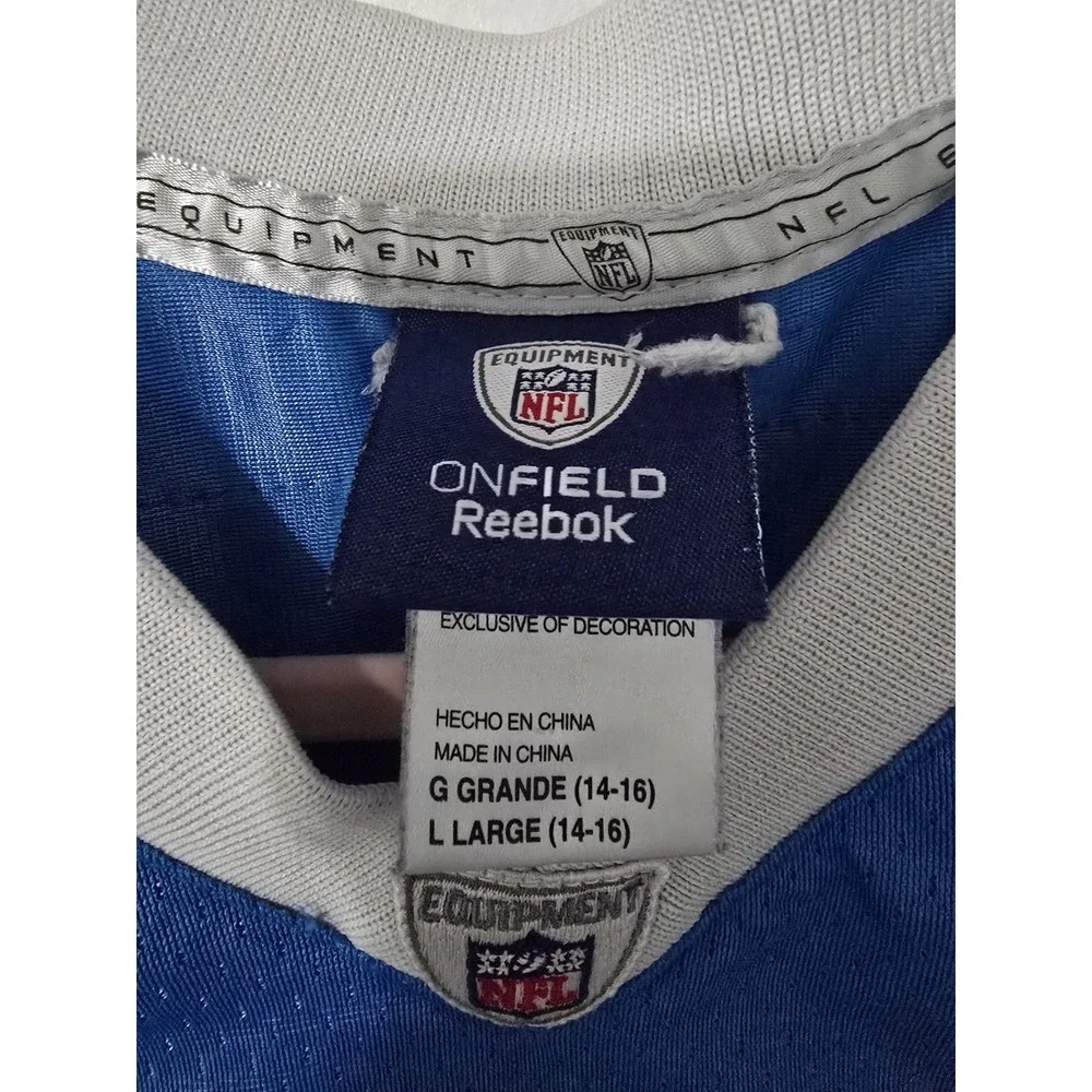 Reebok NFL San Diego Chargers LaDainian Tomlinson 21 Stitched Jersey Youth Large